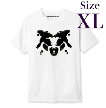 XL 사이즈 MASSIVE ATTACK RORSCHACH T-SHIRT