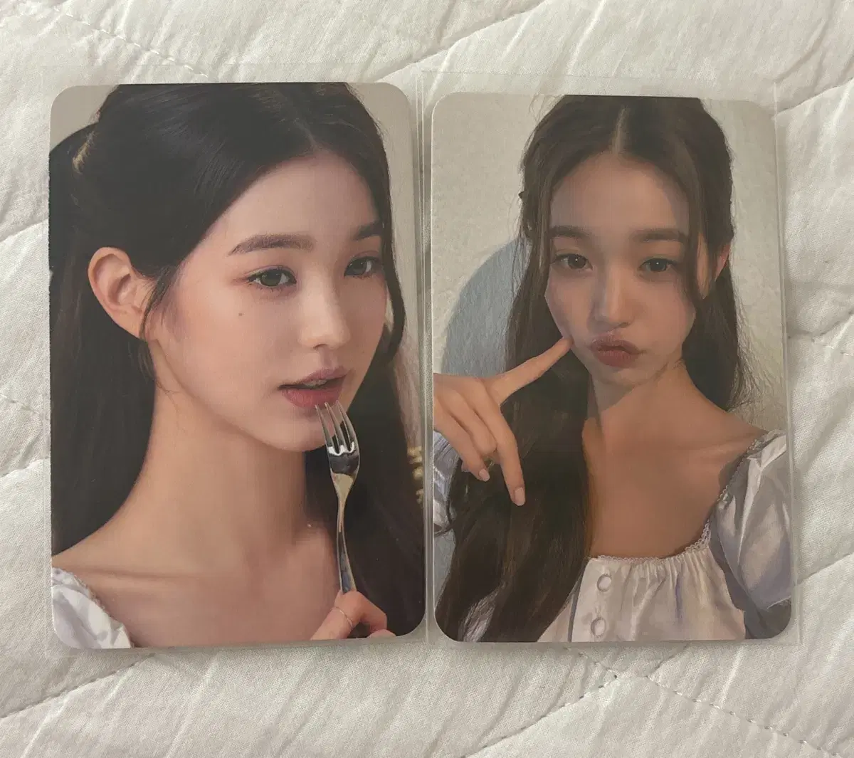 일괄 아이브 장원영 하파크리스틴 렌즈 포카 특전 양도 판매 엠디