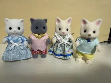 실바니아 고양이 가족 세트