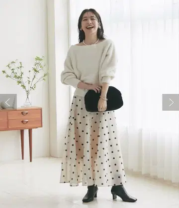 러브틱 모자 꽁지 오간 서큘러 스커트