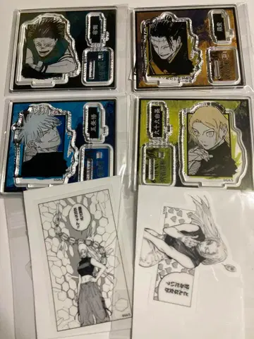 주술회전 영역 전개 페어 점프샵 아크릴 피규어 고죠 외