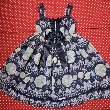 Angelic Pretty Jewel Marine 프릴 점퍼 스커트