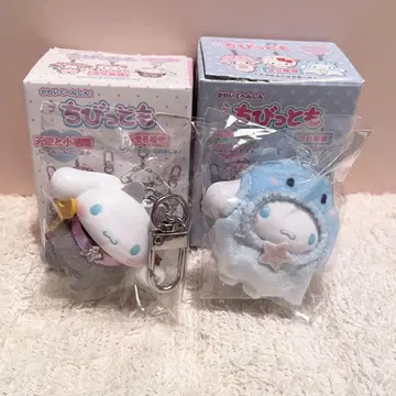 산리오 치비토모 천사와 악마 미즈노 이키모노 시나모롤 시나몬