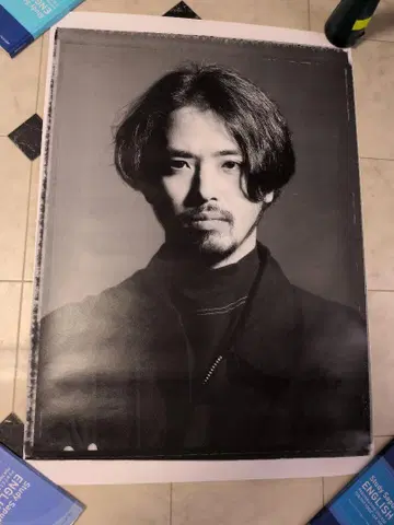 오쿠다 타미오 특대형 포스터 미사용 타미오그래피