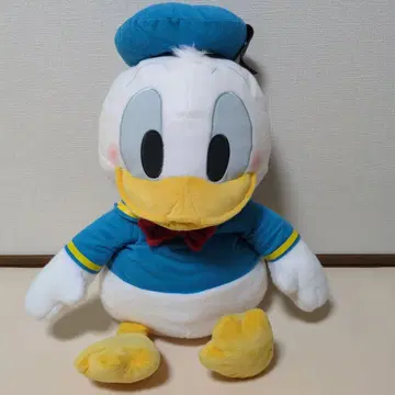 디즈니 도널드 덕 봉제 인형 약 50cm 모코후와 점보 봉제 인형