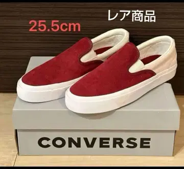 CONVERSE 슬립온 레드 25.5cm