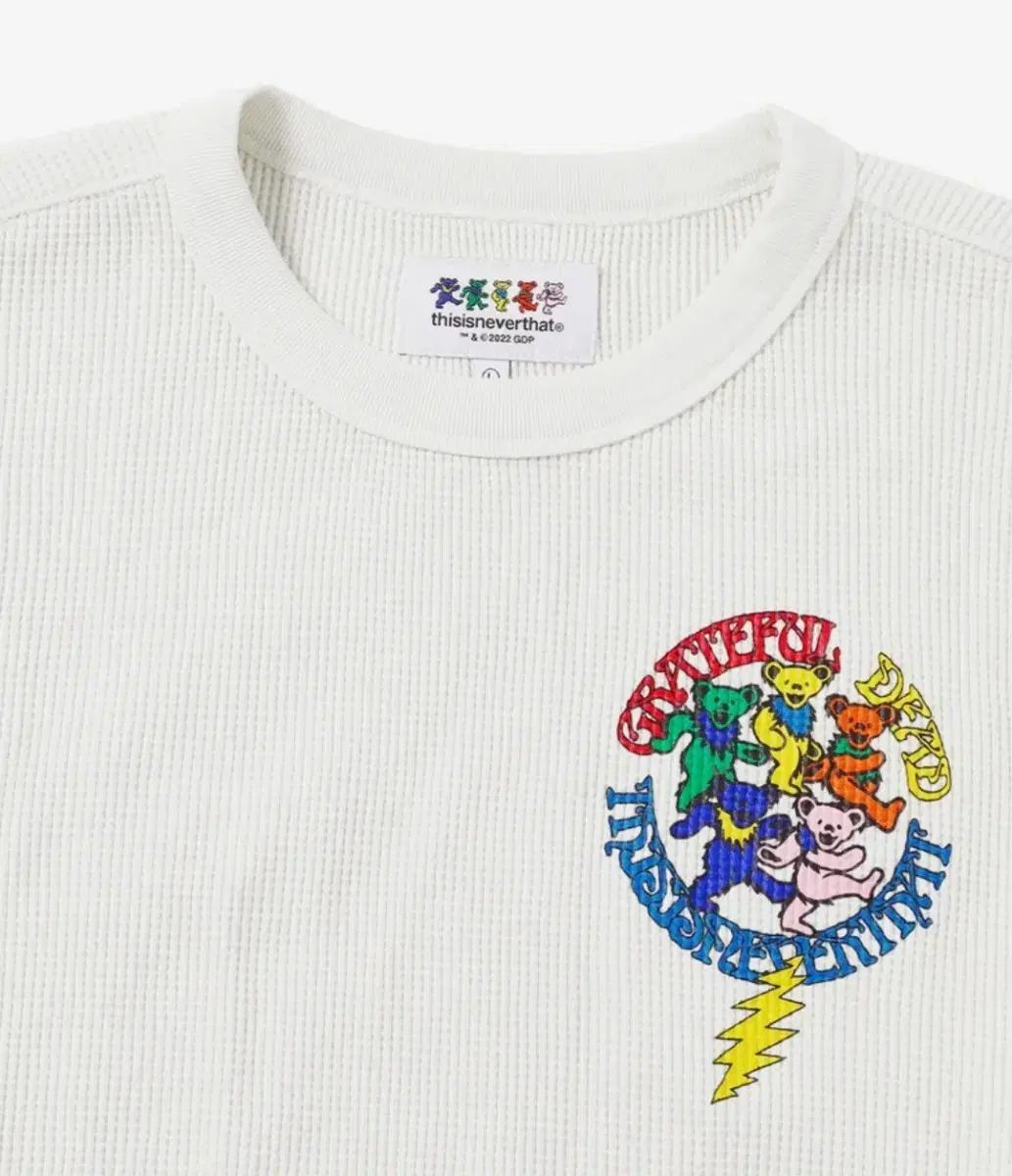 Thisisneverthat GD Waffle Top Ivory