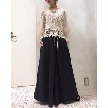 La Belle Etude 빈티지풍 블라우스