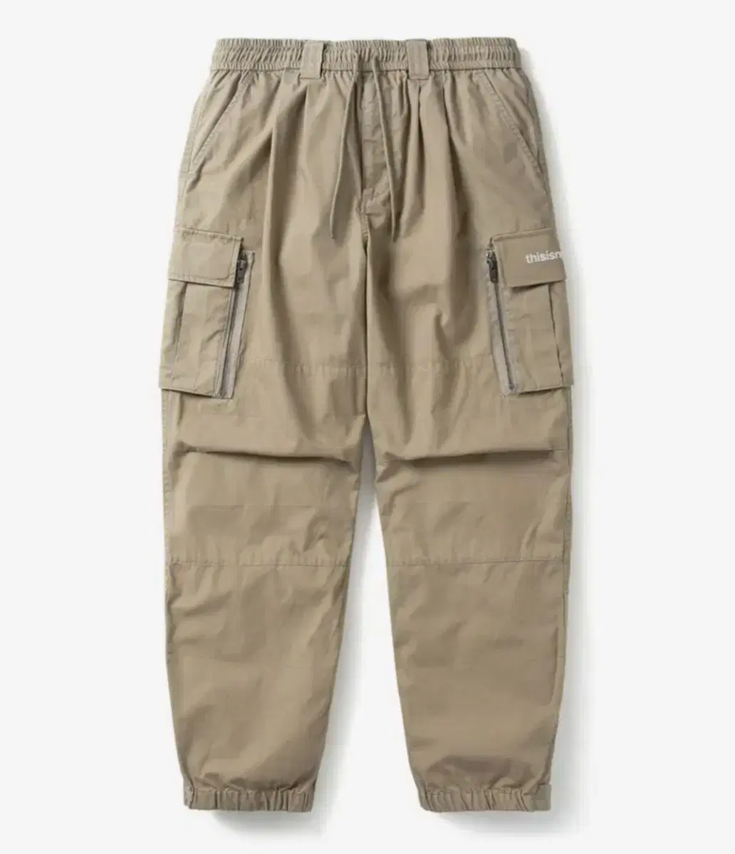 Thisisneverthat Multi Zip Cargo Pants Khaki S size