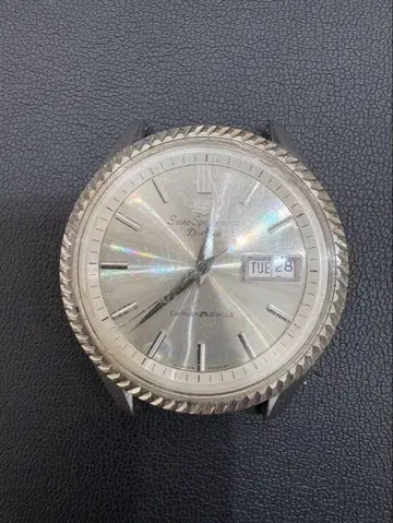세이코 오토매틱 손목시계 실버 7619-7040