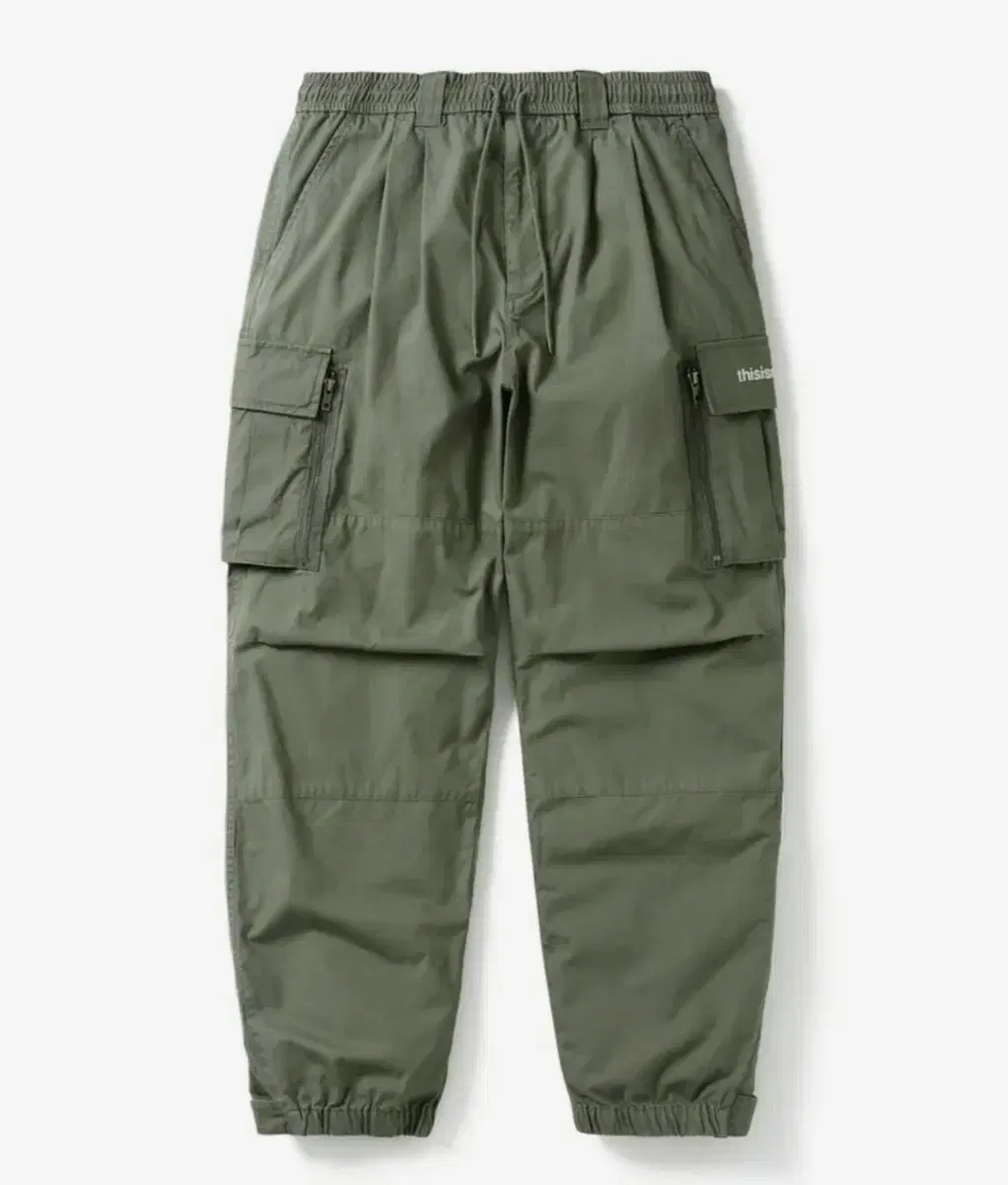 Thisisneverthat Multi Zip Cargo Pants Olive size S