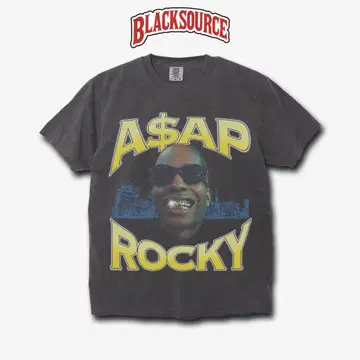 ASAP ROCKY BOOTLEG RAP TEE 아티스트 티셔츠