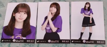 노기자카46 스가하라 사츠키 13thBD 라이브 티셔츠 브로마이드 컴프