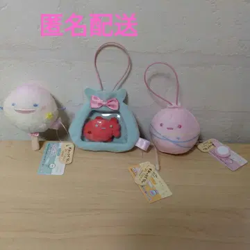 새상품 스미코구라시 테노리 봉제 인형 3개 세트 엔니치