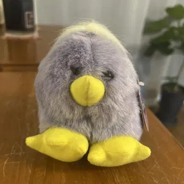 Puffkins 푹신푹신 보라색 봉제 인형 (펭귄)
