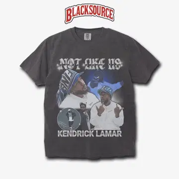 KENDRICK LAMAR BOOTLEG RAP TEE 아티스트 티셔츠