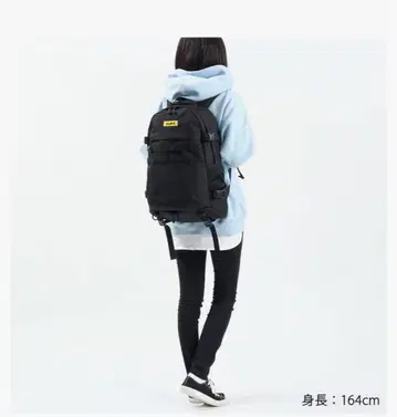 엑스걸 백팩 MILLS LOGO ADVENTURE 새상품