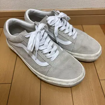 Vans 그레이 스웨이드 스니커즈