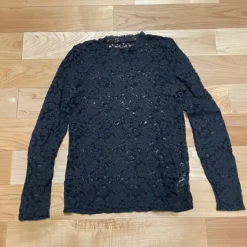 Ray BEAMS 레이스 스트레치 상의