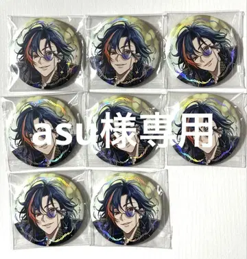 ART OF NIJISANJI 랜덤 매트 금박 캔뱃지 B 그룹 카이세이