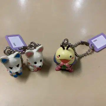 오자루마루 캐릭터 네임 스트랩 세트 2개 초레어 헤이세이 레트로
