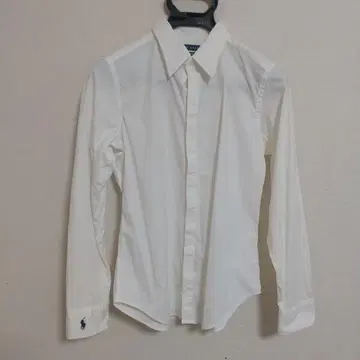RALPH LAUREN 랄프 로렌 화이트 긴팔 셔츠 M