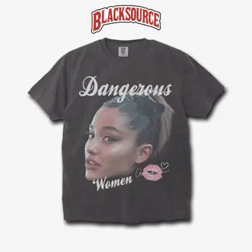ARIANA GRANDE BOOTLEG RAP TEE 아티스트 티셔츠