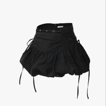 레드 레드 S 스트랩 풍선 스커트