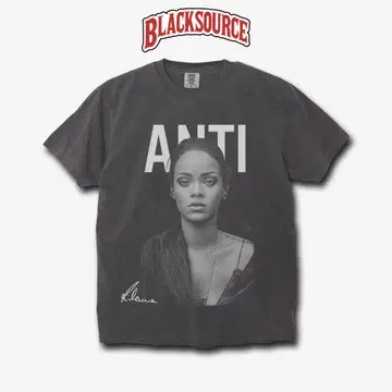 RIHANNA ANTI BOOTLEG RAP TEE 아티스트 티셔츠