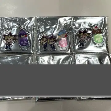유희왕 콜라보 카페 본점 아크릴 와이어 참 B 어둠의 유희 표 유희