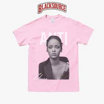 RIHANNA ANTI BOOTLEG RAP TEE 아티스트 티셔츠