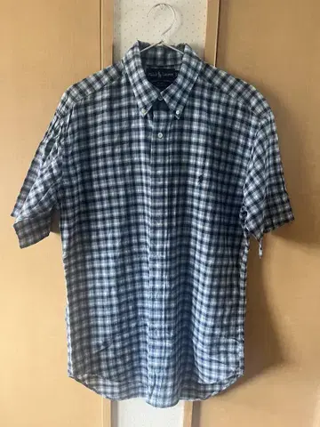 90년대 Ralph Lauren Blake 체크 무늬 셔츠 빈티지