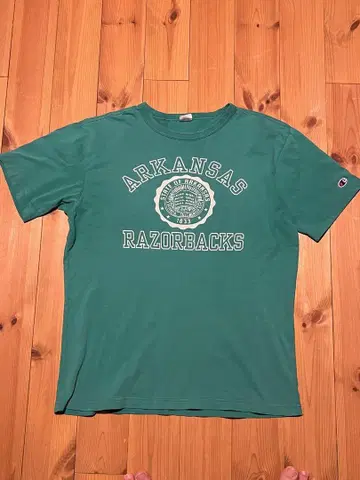 챔피온 ARKANSAS RAZORBACKS 칼리지 티셔츠