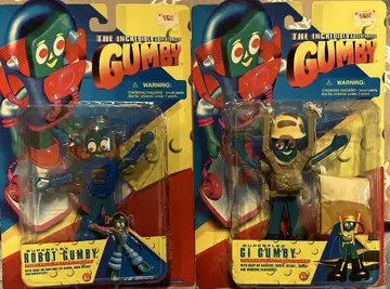 GUMBY 검비 피규어 2개 세트