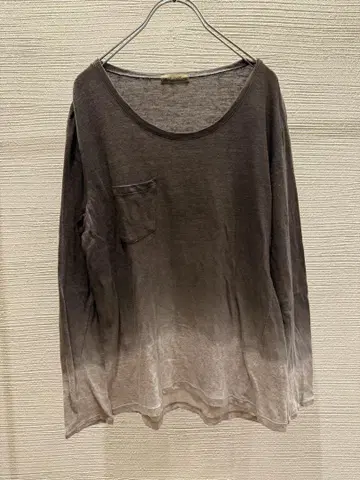 00s goa gradient 긴팔 티셔츠 y2k