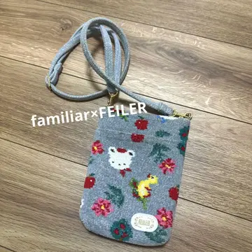 FELLER 파밀리아 스마트폰 숄더백 그레이