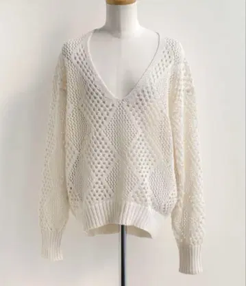 TORRAZZO DONNA 6250-307E 다이아몬드 패턴 니트