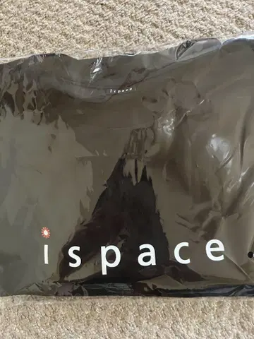 ispace 블랙 티셔츠