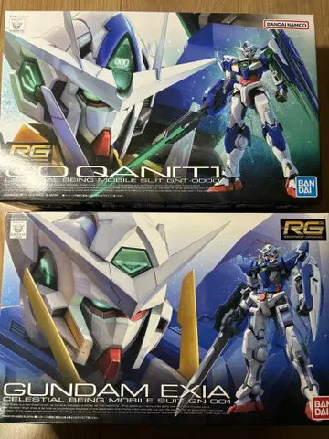 RG 건담 엑시아 & 더블 오크 안타 세트