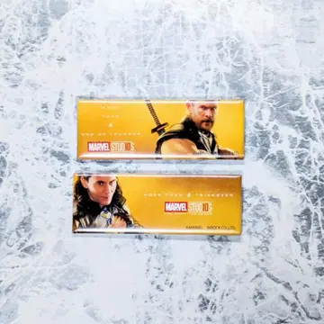 MARVEL 토르 로키 캔뱃지
