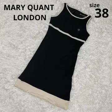 MARY QUANT LONDON 원피스 원 포인트 바이컬러