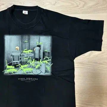 90s sandy skoglund 티셔츠 고양이 빈티지 아트