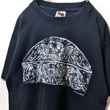 프룻 오브 더 룸 그레이브 이미지 무덤 로고 티셔츠 블랙 검정 구제 의류