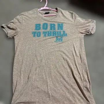 D&G BORN TO THRILL 티셔츠 그레이