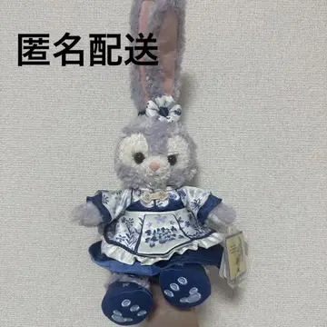 상하이 디즈니 블루&화이트 ss 봉제 인형 스텔라루