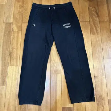 RASSVET 블랙 스웨트 팬츠