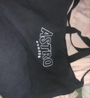 Bright Astrostuffs 로고 토트백 블랙 2gether