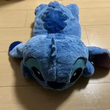 택 포함 디즈니 스티치 뺨 받침대 초대형 봉제 인형