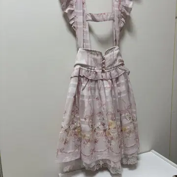 Liz Lisa 꽃무늬 슬리브리스 원피스