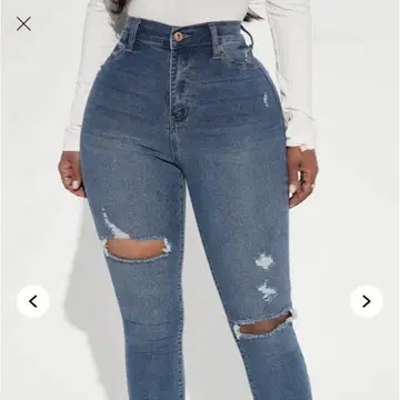 FASHIONNOVA 하이 웨스트 스키니 데님